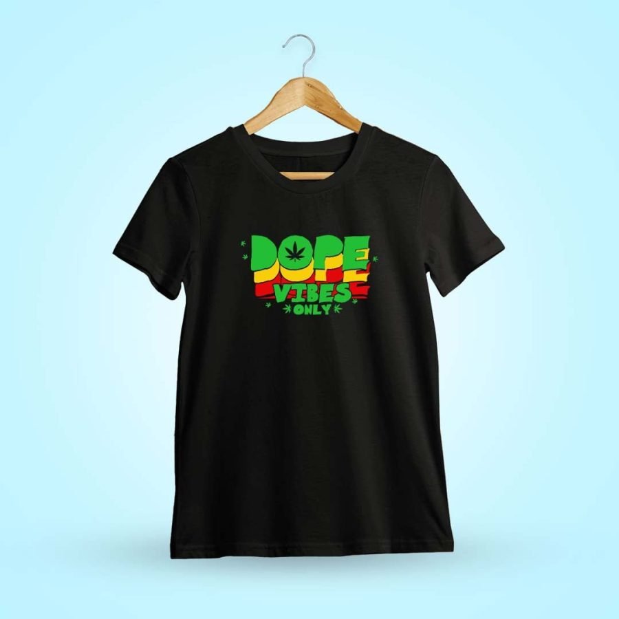Dope Vibes Only Black T-Shirt