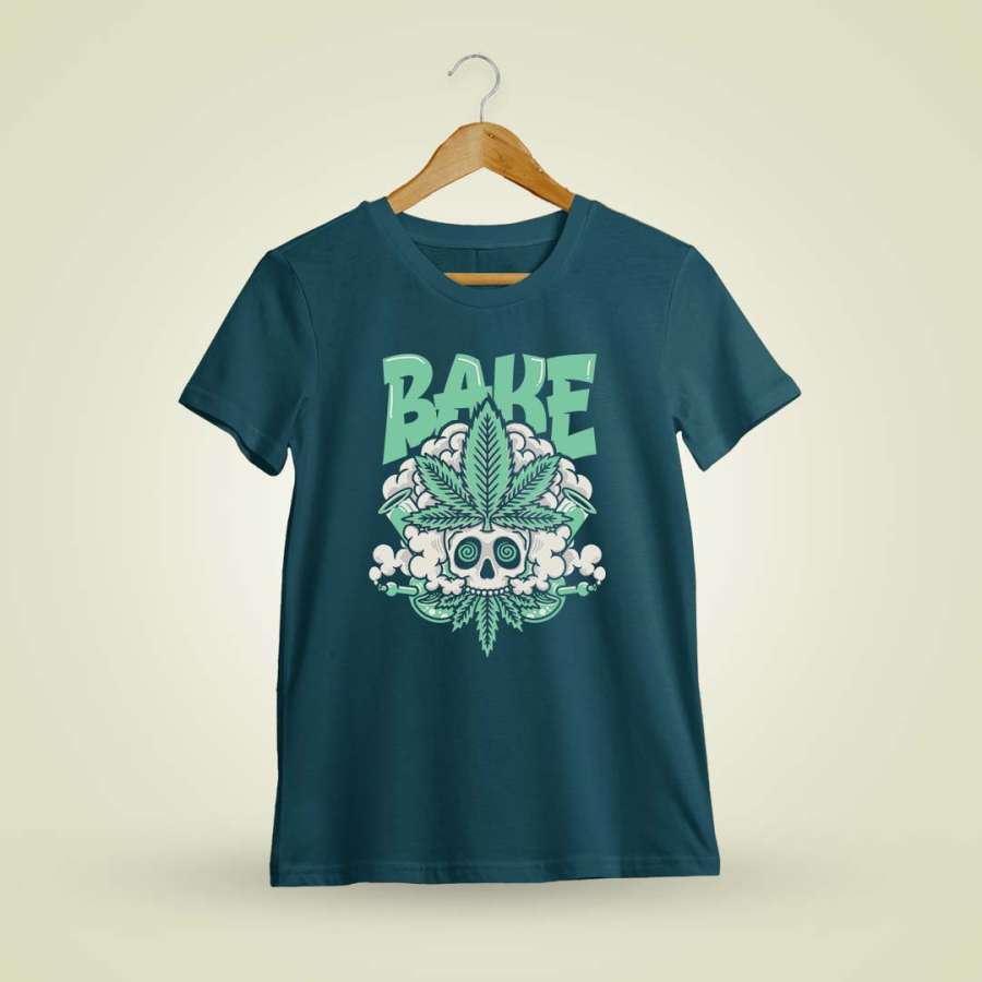 Bake Stoner T-Shirt - DrunkenMonk.in