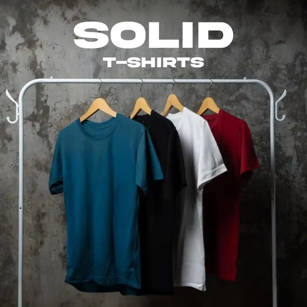 Solid T-Shirts